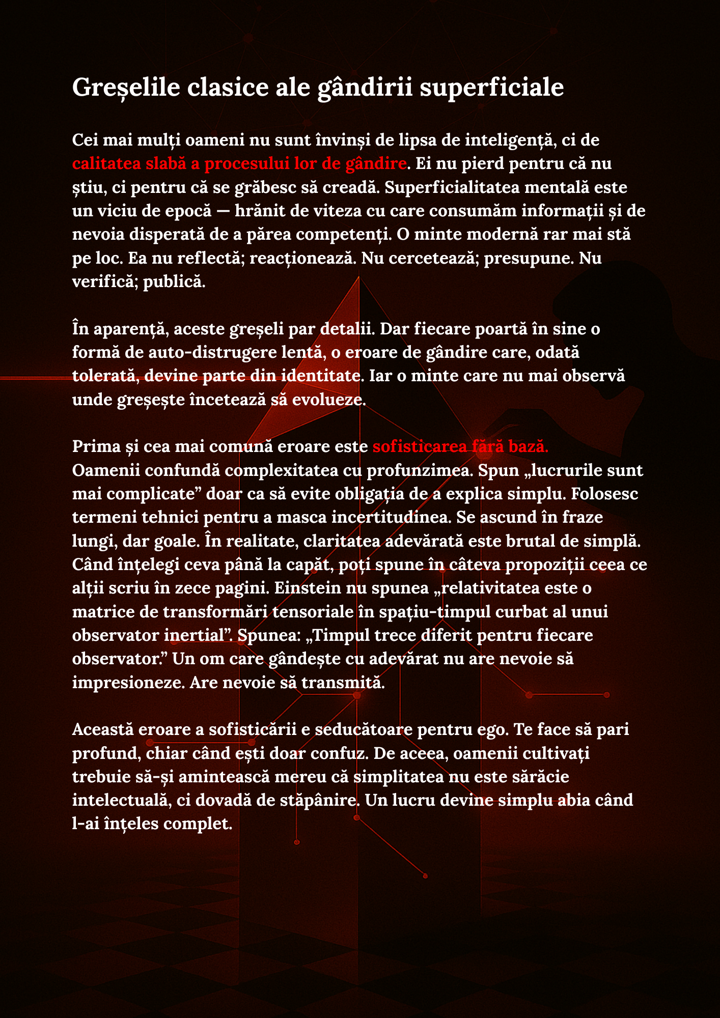 Vol. 7 — Suveranitate (Cele 7 Cărți Capitale)