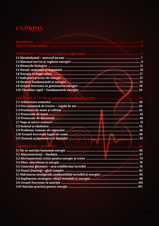 Vol. 5 — Energie (Cele 7 Cărți Capitale)